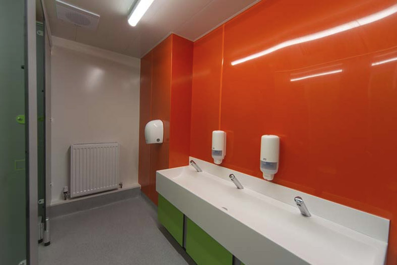 Maidstone School Toilet Refurbishment Sinks