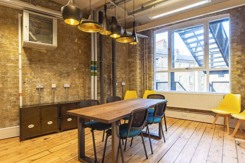Clerkenwell Workshops, London Office Fit Out Meeting Room