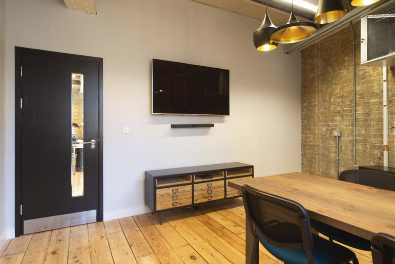 Clerkenwell Workshops, London Office Fit Out Meeting Room