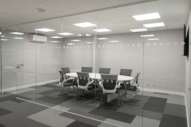 Kentec Office Fit Out Meeting Room