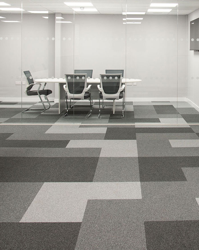 Patterned Office Carpet Tiles